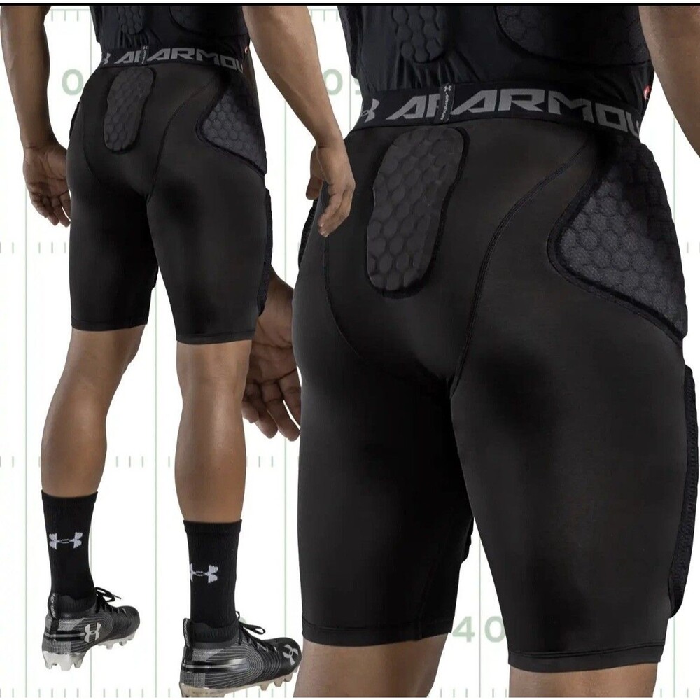 Under Armour Gameday Armour Pro 5-Pad Football Girdle Men's Medium M Camo
